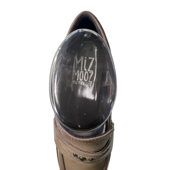 Miz Mooz Leather Loafers - Damian Taupe EU 39 (US 8.5-9) - Picture 9 of 11